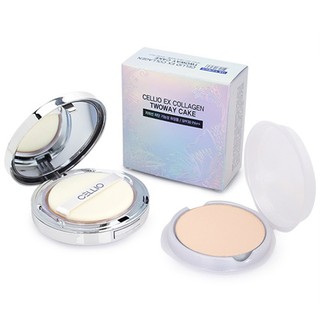 Phấn Phủ 2 Lõi Cellio Ex Collagen Twoway Cake