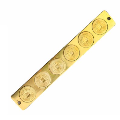 Thước xu Ngũ đế,Thước Lục Đế Đồng dài 20cm [trấn trạch,hóa sát...]