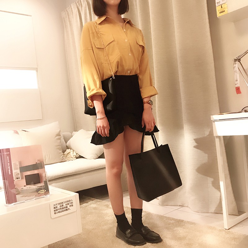 Túi đi học dáng basic p002