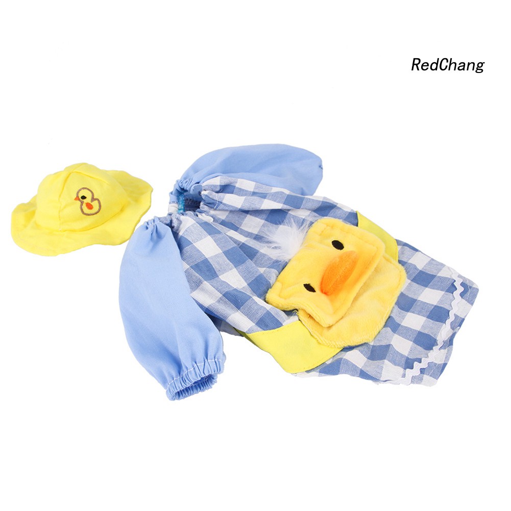 Set 2 Món Đồ Hóa Trang Vịt Vàng Dễ Thương Cho Thú Cưng