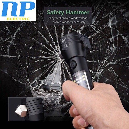 [GIÁ HỦY DIỆT] ĐÈN PIN LED NĂNG LƯỢNG MẶT TRỜI - USB - 11 IN 1