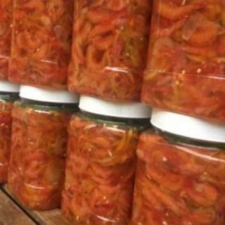 Mắm tép bạc đất trộn đu đủ 1kg