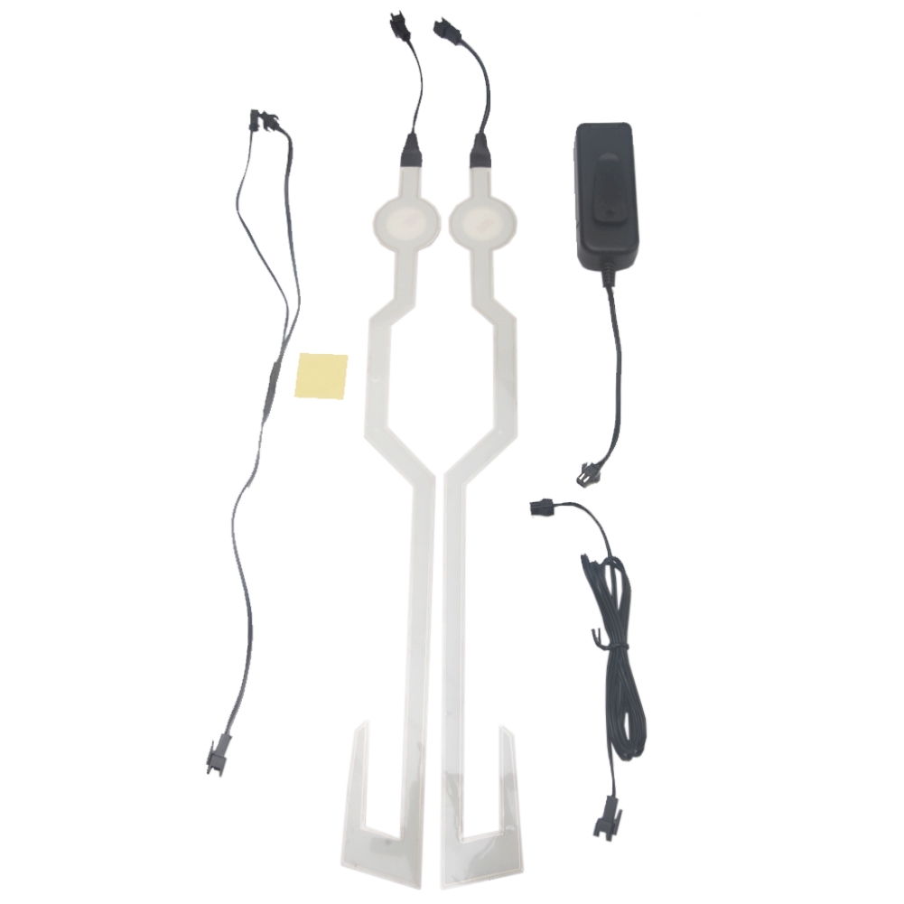 Đèn LED gắn mũ bảo hiểm xe máy chất liệu siêu bền chống thấm nước