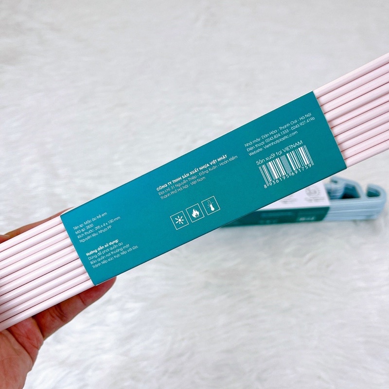 SET 10 MÓC QUẦN ÁO TRẺ EM CAO CẤP HOKORI VIỆT NHẬT 2830