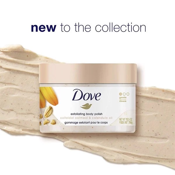 Kem Tẩy Tế Bào Chết DOVE Exfoliating Body Polish 298g