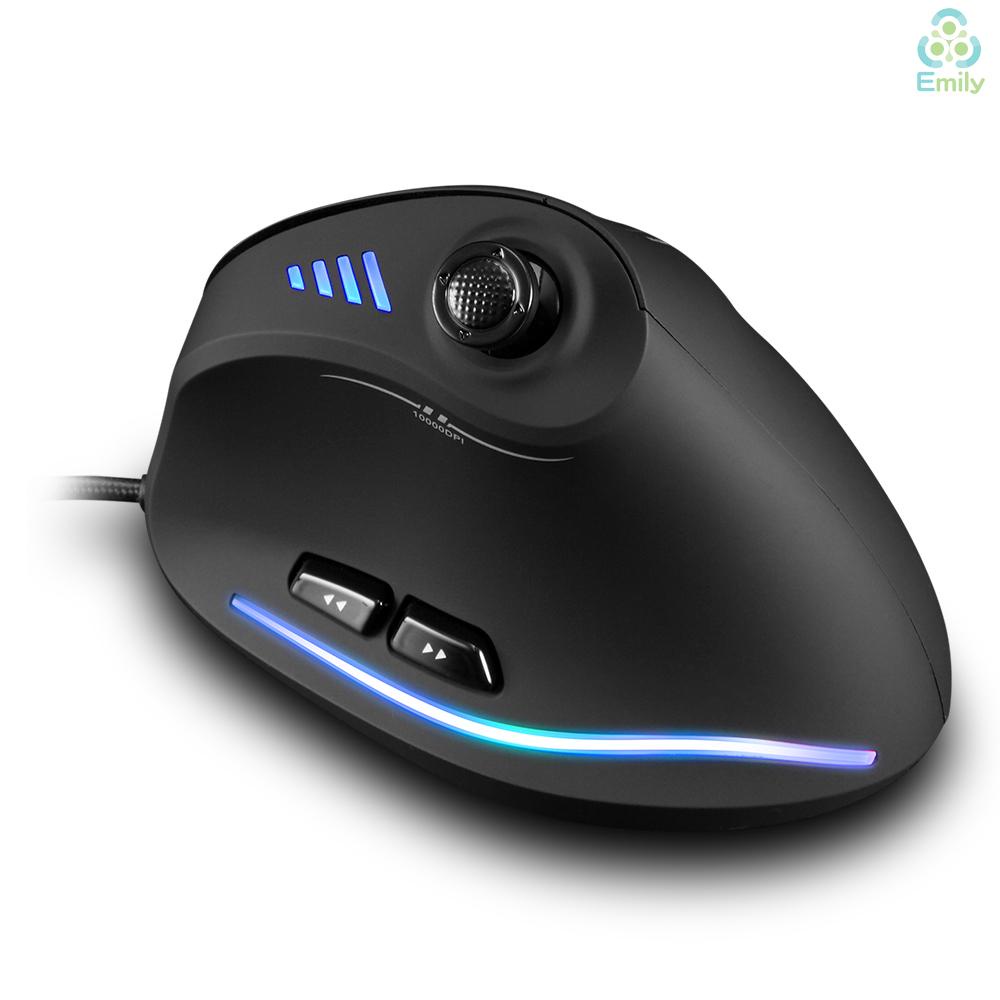 Chuột chơi game Zelotes C-18 có dây 11 nút bấm 10000DPI 128KB