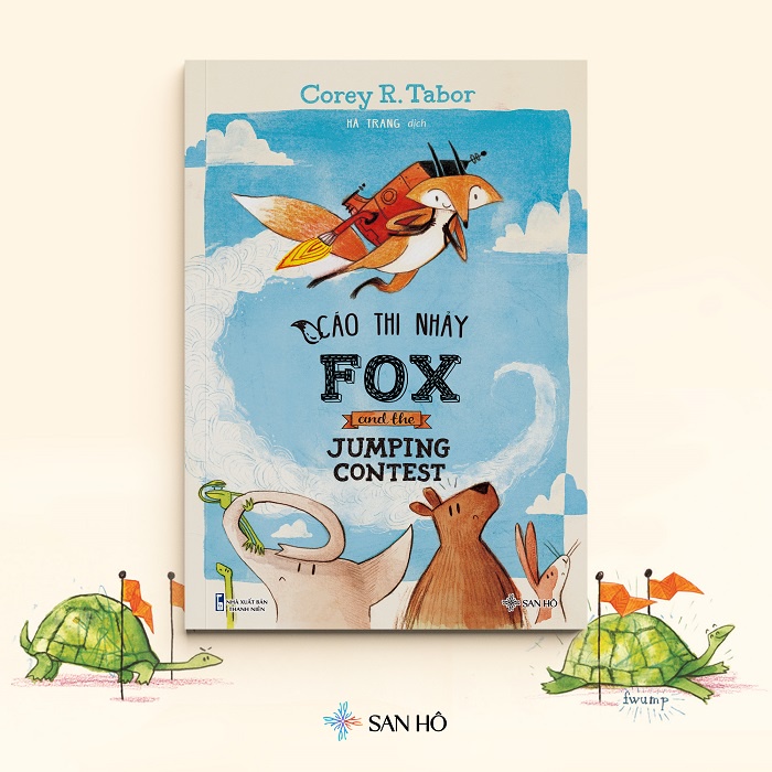 Sách Thiếu Nhi Song Ngữ | Cáo Thi Nhảy - Fox and the Jumping Contest | San Hô Books