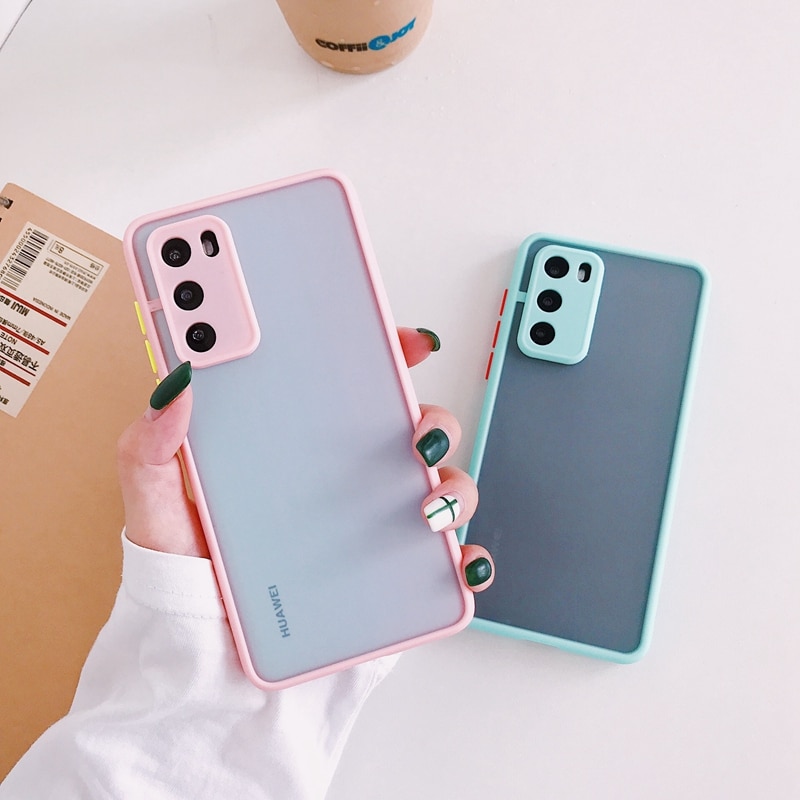 Ốp Lưng Chống Sốc Huawei P40 P20 P30 Lite Mate 30 20 Pro Nova 5T Ốp Lưng Chống Sốc Huawei Y9 Prime Honor 30 Pro Matte