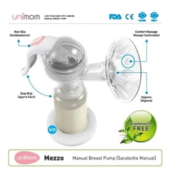 Máy hút sữa bằng tay Mezzo có matxa silicone UM871135