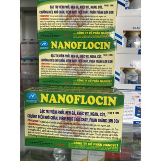 Nanoflocin 1 hộp 10 lọ-lọ 10ml