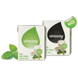 Sữa đậu nành vinasoy đậu nành nguyên chất/ mè đen