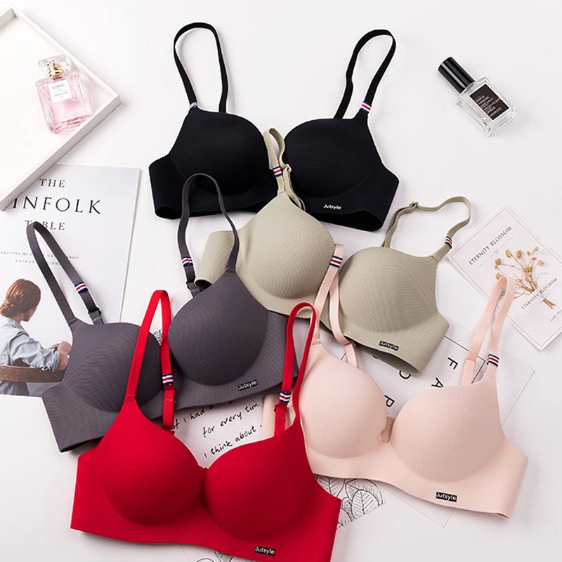 Áo lót Push Up Bra Padded Side Support Plunge Breathable Bras Korea Style Size 32-40 ABC | BigBuy360 - bigbuy360.vn