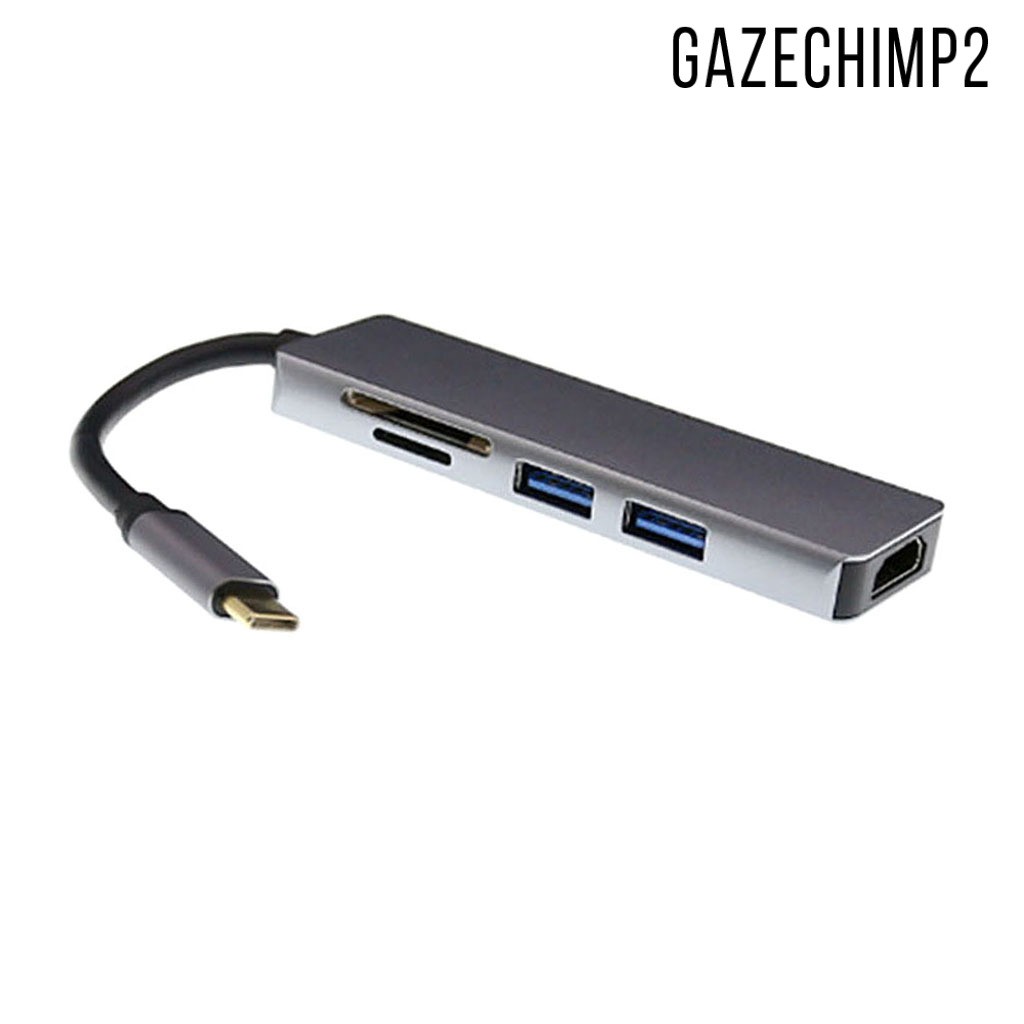 Type C to USB-C HDMI Support 1080P USB3.0 Adapter Hub For LCD TV / Notebooks