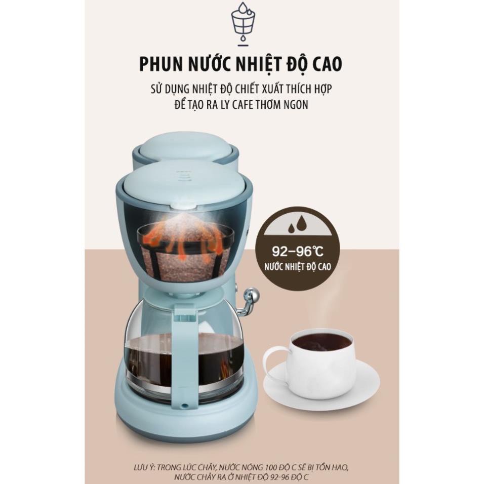 [Chính hãng] Máy pha cafe BEAR KFJ-A06K1 màu xanh chính hãng , bảo hành 12 tháng , lỗi 1 đổi 1 tring 7