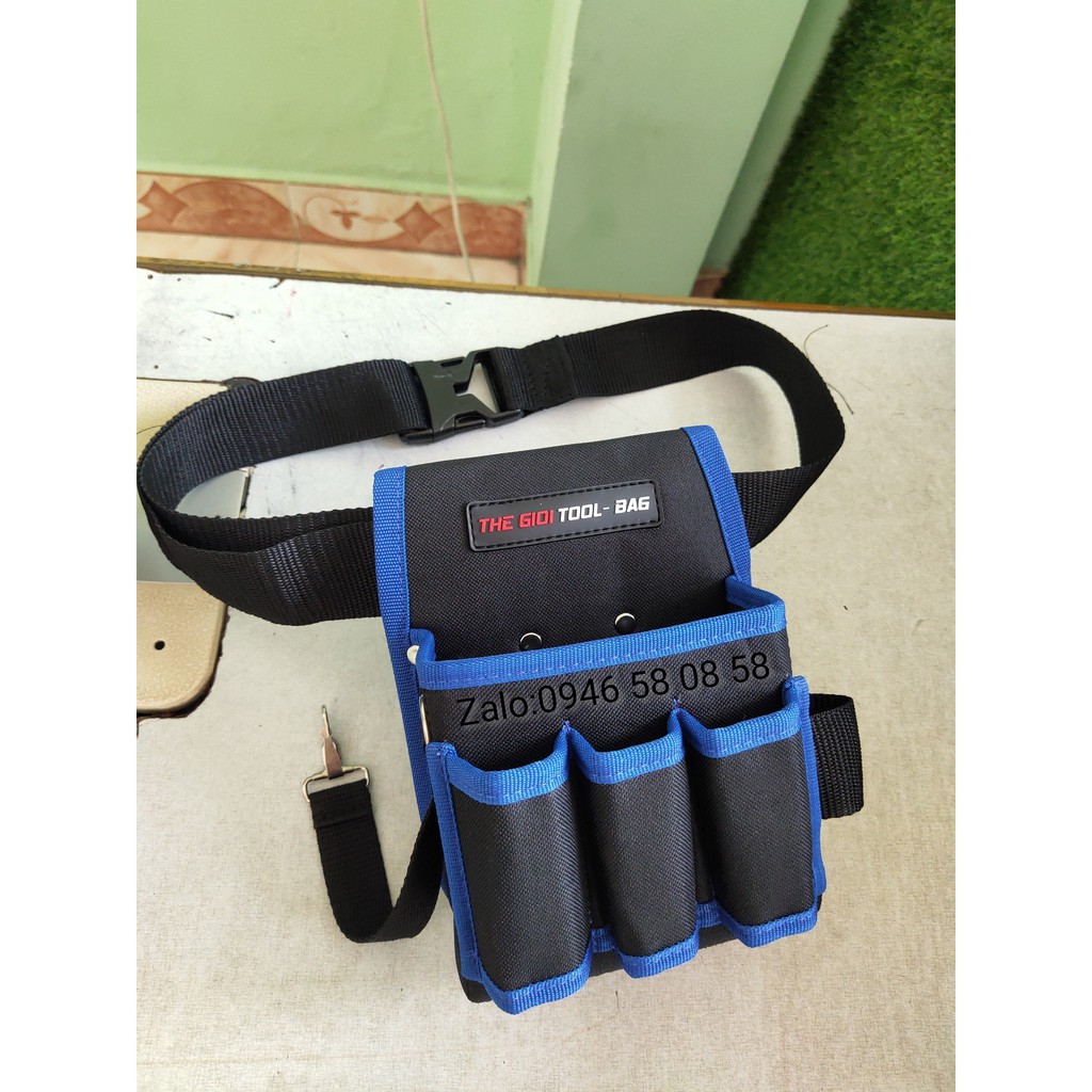 Túi đựng đồ nghề đeo hông TGTB-Y6 Blue cao cấp