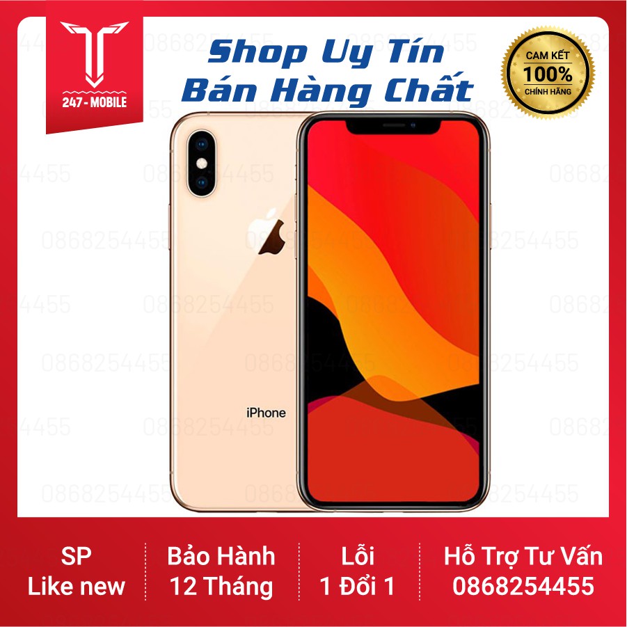 Điện thoại iPhone Xs 64Gb Quốc Tế ✅ FreeShip✅ Mới 99% Bảo Hành 12 Tháng