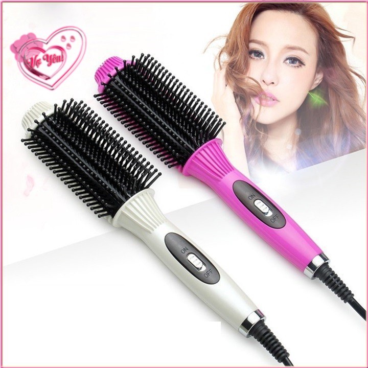 Lược điện tạo kiểu tóc đa năng nova 8810- Máy Tạo Kiểu tóc đa năng cao cấp -Nova 3 chế độ trong 1 sp là uốn, duỗi, dập x