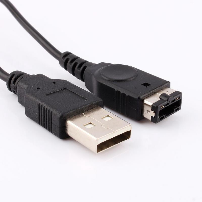 Sale 70% Cáp sạc cổng USB màu đen 1.2m cho máy gameboy Nintendo DS GBA SP,  Giá gốc 20,000 đ - 34C61