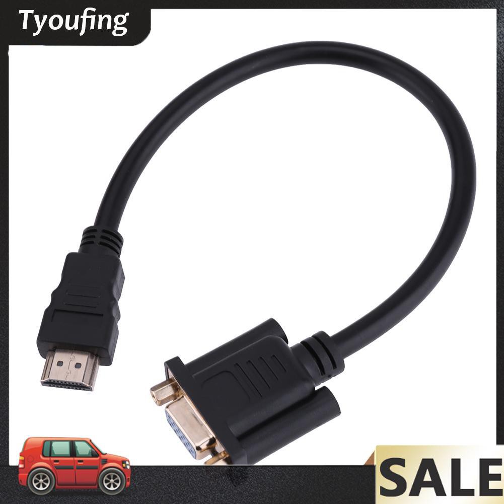 Cáp Chuyển Đổi Hdmi-Compatible Male Sang Vga D-Sub 15 Female Cho Hdtv