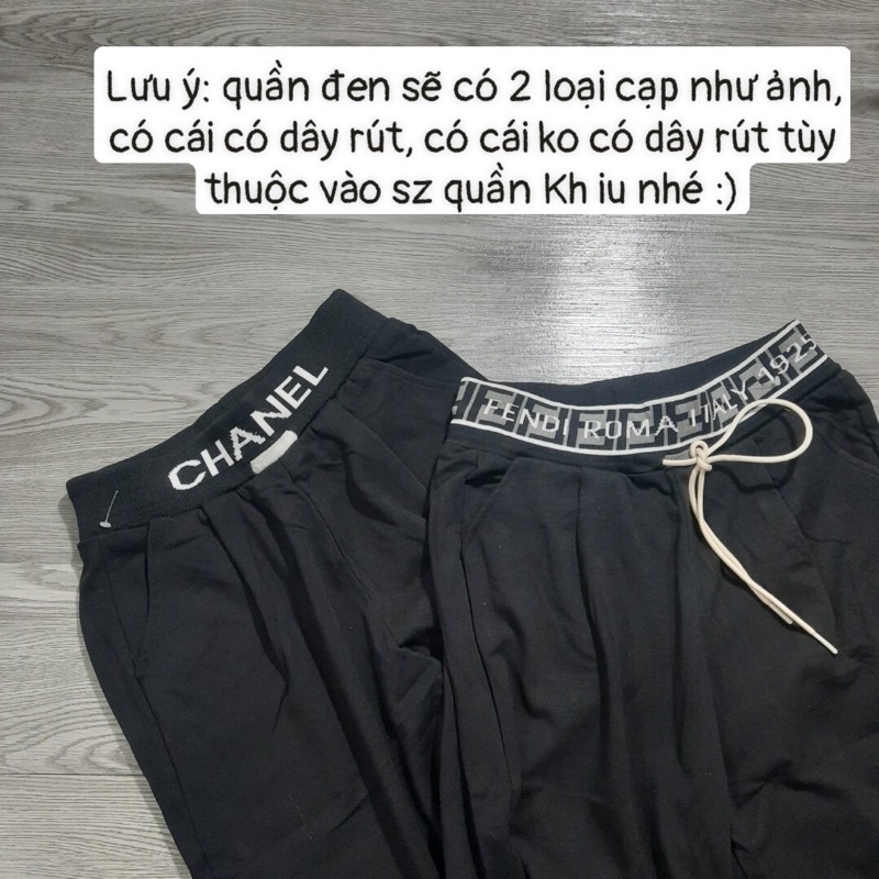 Quần Dài Nữ Thu Đông Bo Gấu Mặc Ở Nhà Chất Da Cá QN002 ( XẢ KHO)
