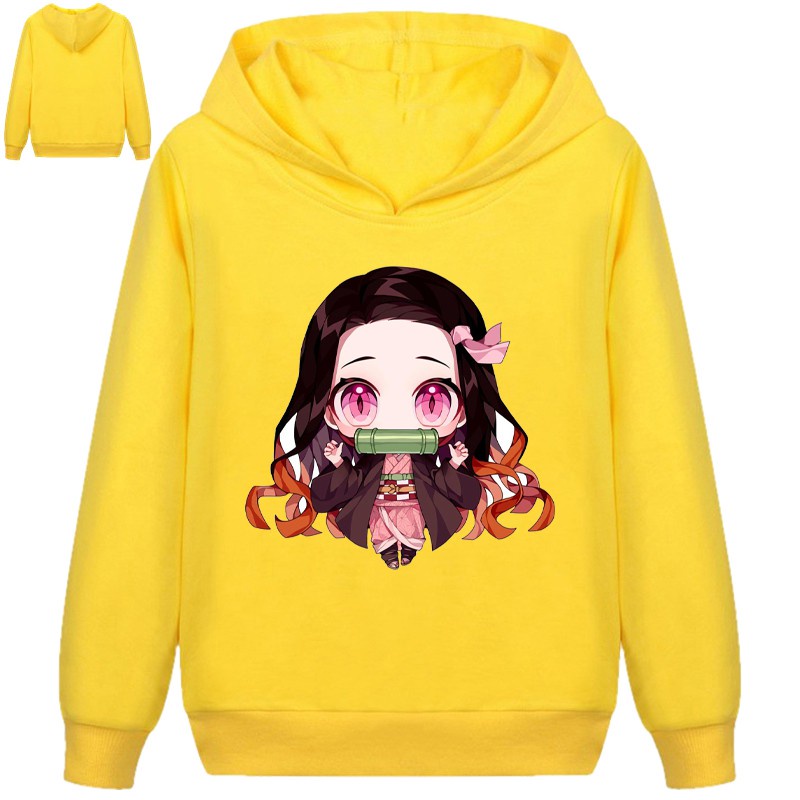 Áo Hoodie In Hình Anime Demon Slayer Q Phiên Bản Bếp Lò Cổ Điển Hợp Thời Trang Dễ Phối Đồ Làm Quà Sinh Nhật Cho Nam
