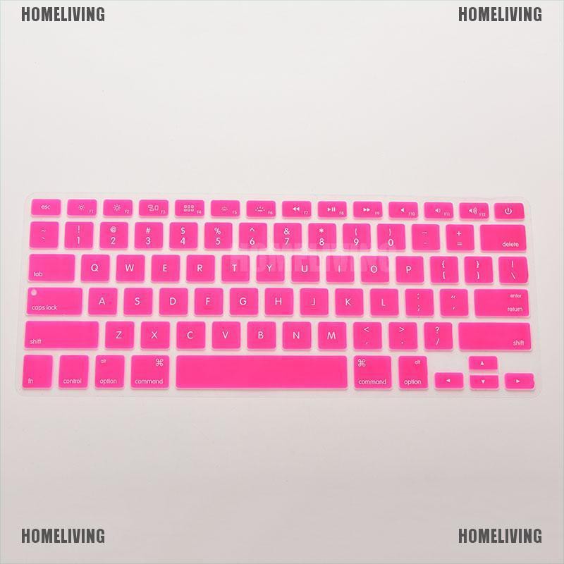 Ốp Lưng Silicon Bảo Vệ Bàn Phím Cho Macbook Air Pro 13 &quot;15&quot; 17 &quot;
