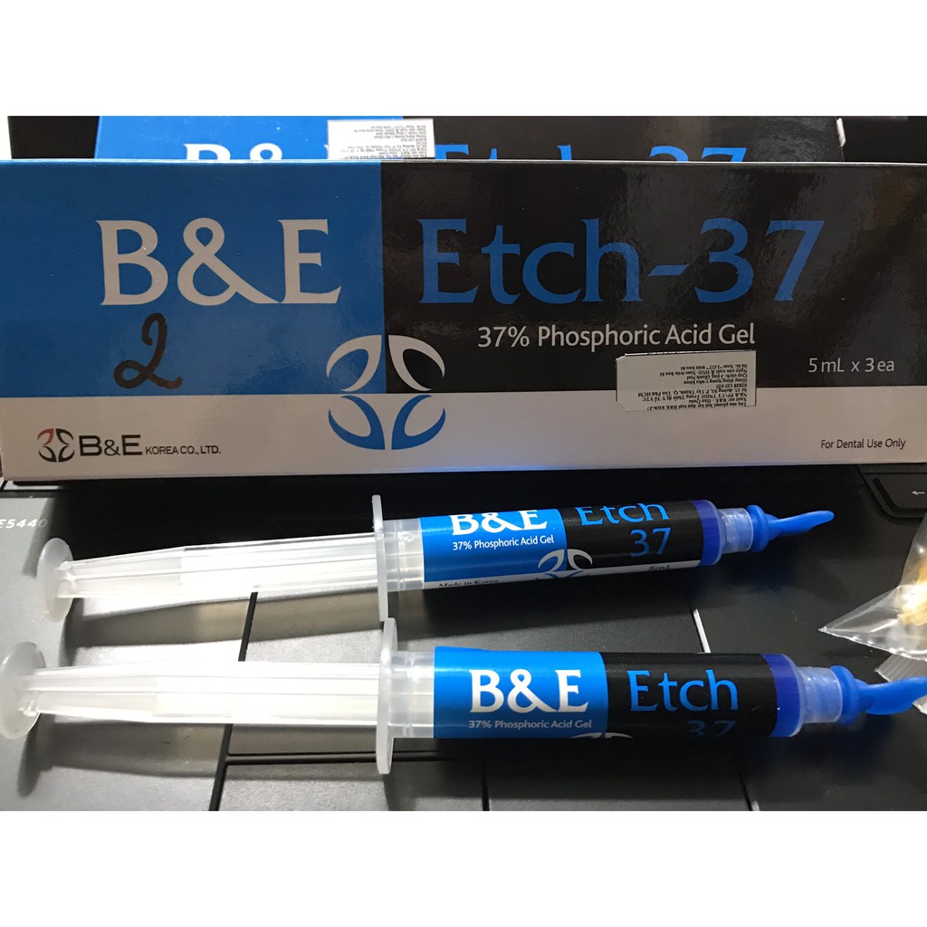 Vật liệu soi mòn - Etching gel B&amp;E 37%