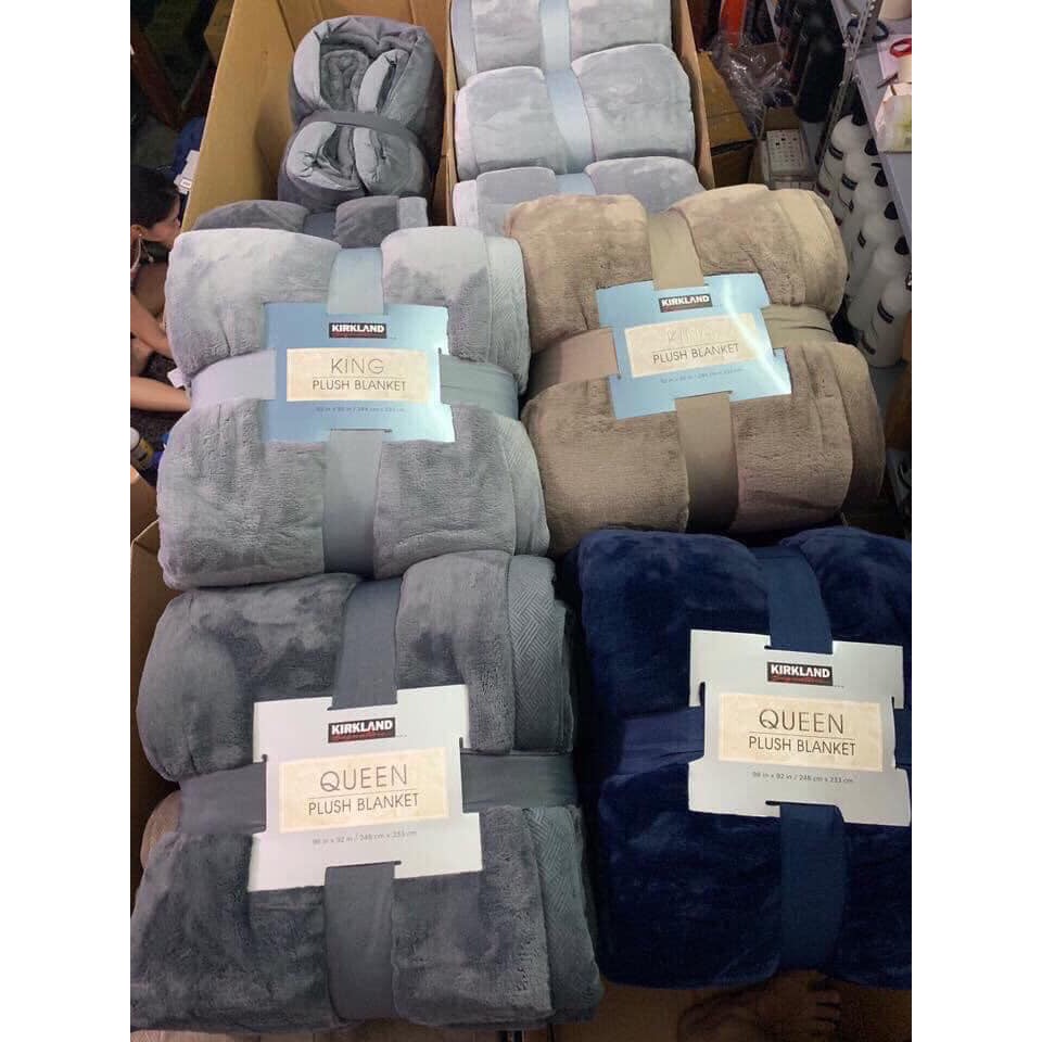 HÀNG CHÍNH HÃNG - Chăn Queen LÔNG CỪU KIRKLAND siêu mượt, siêu đẹp và siêu bền, siêu ấm | BigBuy360 - bigbuy360.vn