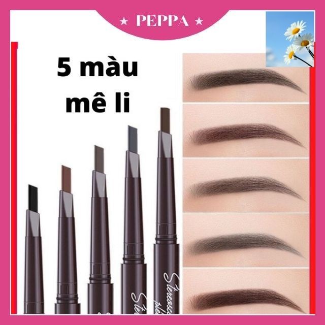 [HÀNG ĐẸP] Chì Kẻ Lông Mày Bền Màu Không Thấm Nước với 5 màu tuỳ chọn | BigBuy360 - bigbuy360.vn