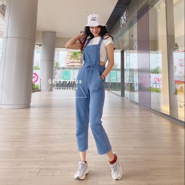 Jump yếm dài rút eo (không kèm áo)