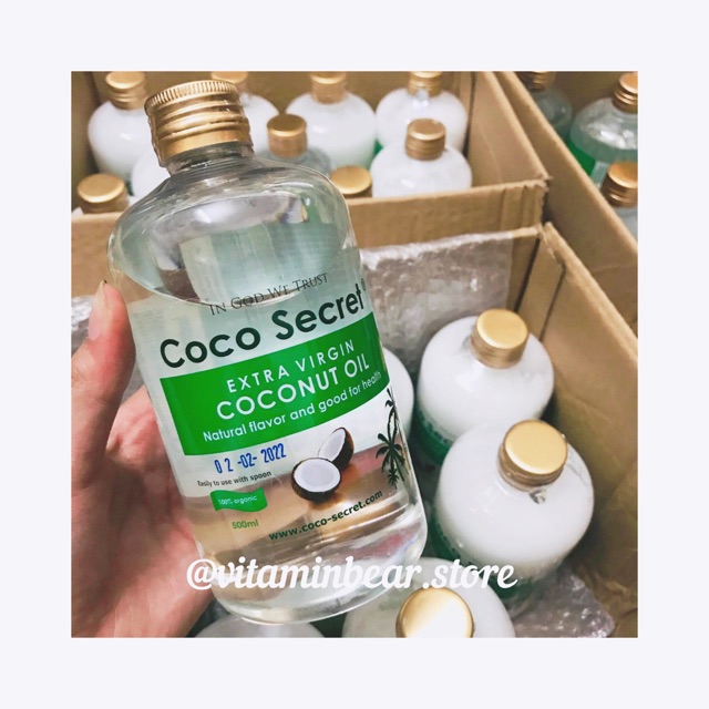 Dầu dừa coco secret