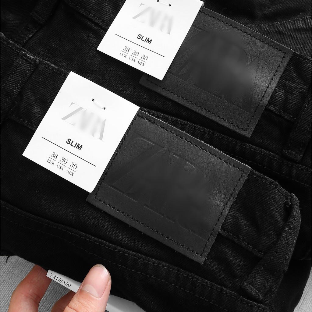 [VNXK] Quần short jean ZR đen - quần short jeans nam form suông dễ phối đồ - shop LASTORE