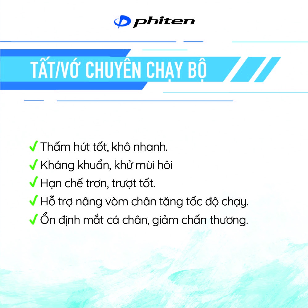 Tất xỏ ngón Phiten (2 đôi)