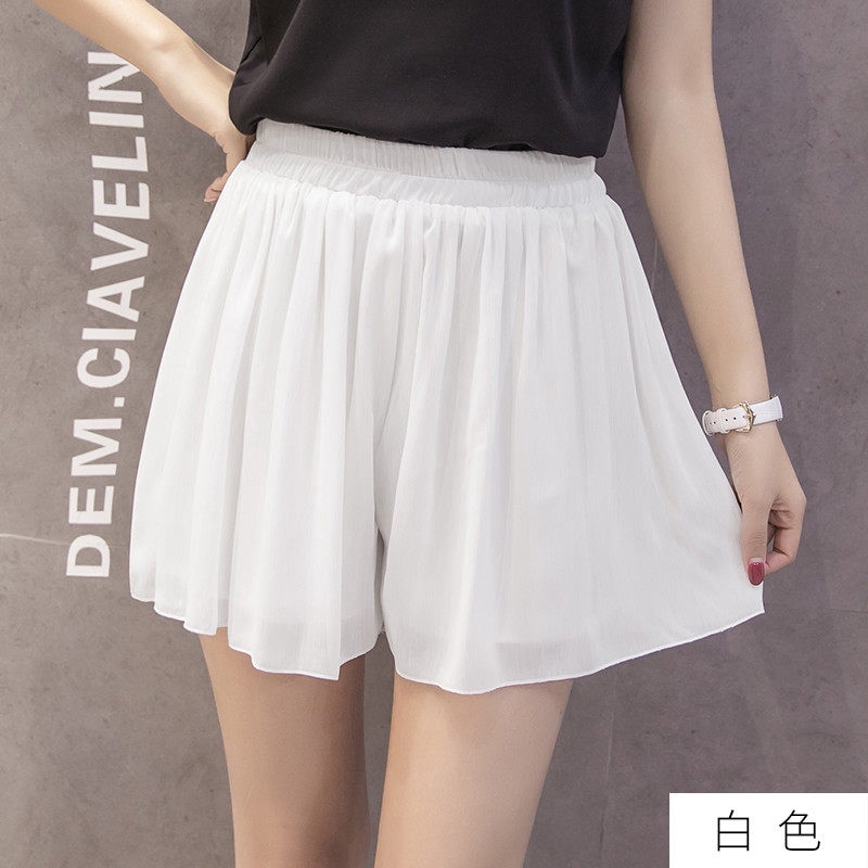 Spring And Summer New Big Size Wide Shorts Printed High Waist Denim Pants High Leg Denim Korean Seluar Jean Bootcut Long Palazo Wide Leg Pants
