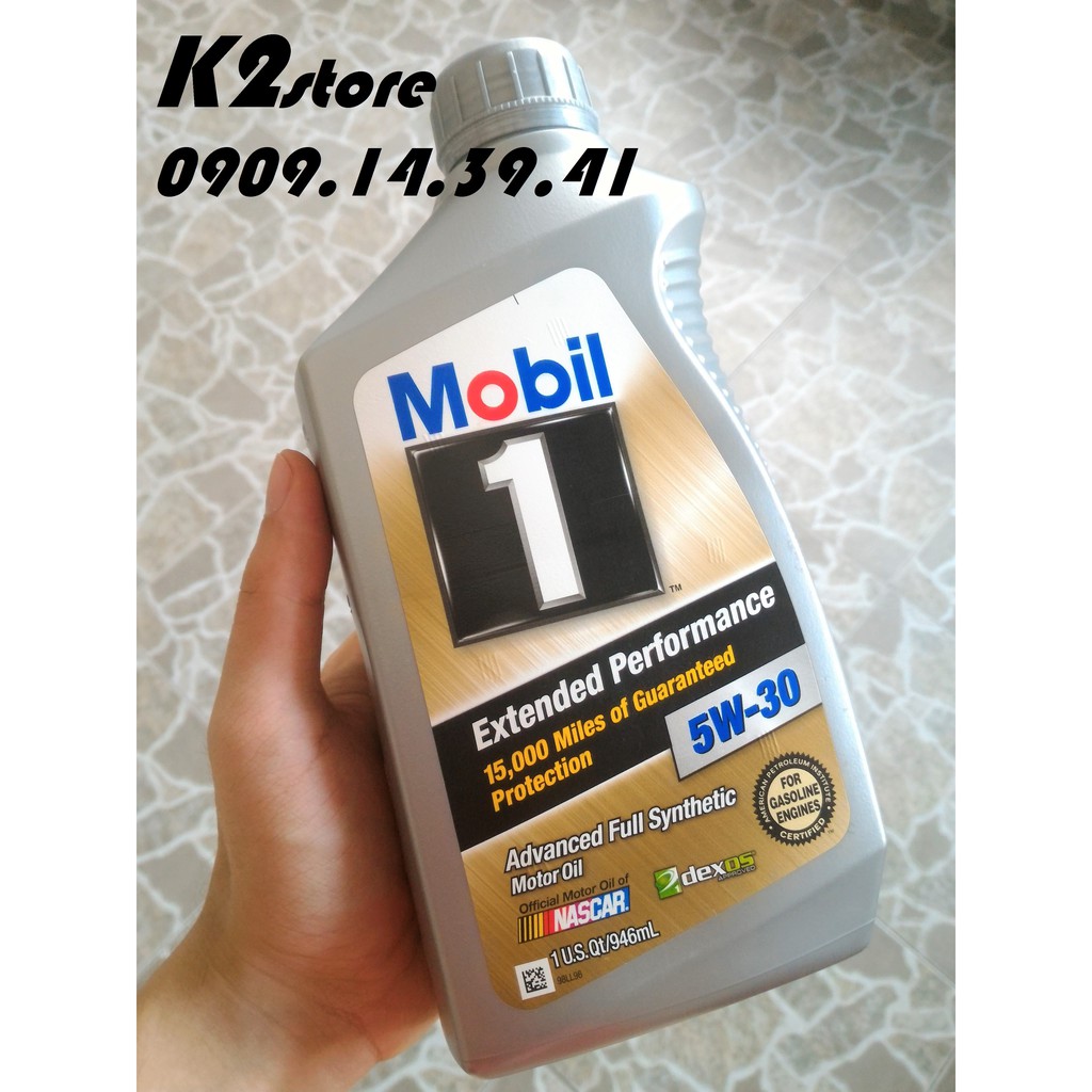 (Dầu Nhớt Xe Tay Ga) Mobil 1 Extended Performance 5w30