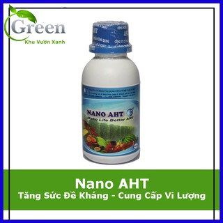 Dung Dịch Nano Bạc AHT Cho Phong Lan - Chai 100ml