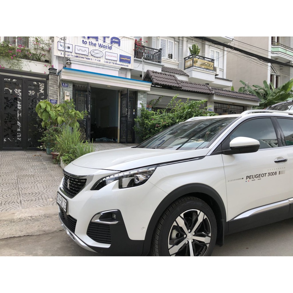 Thảm lót sàn ô tô Kata cho xe Peugeot 3008 - cao cấp - không mùi - không ẩm mốc - dễ vệ sinh