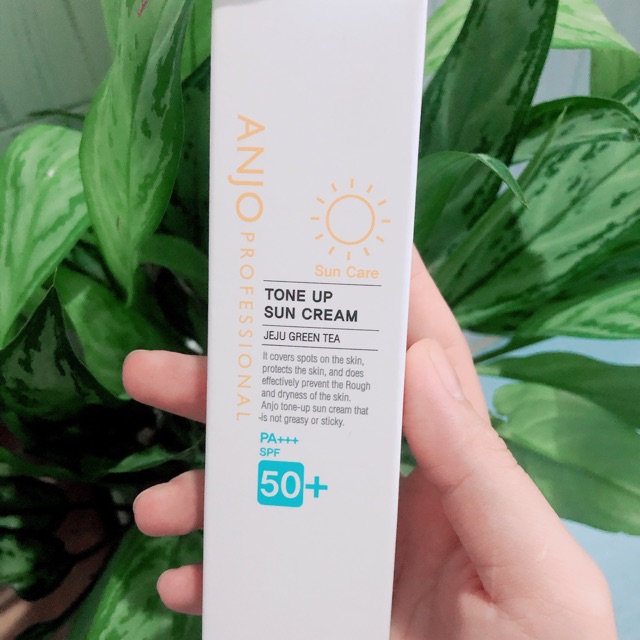 KEM CHỐNG NẮNG LÊN TONE NGAY LẦN ĐẦU SỬ DỤNG ANJO PROFESSIONAL TONE UP CREAM 👱🏽‍♀️=> 👱🏻‍♀️