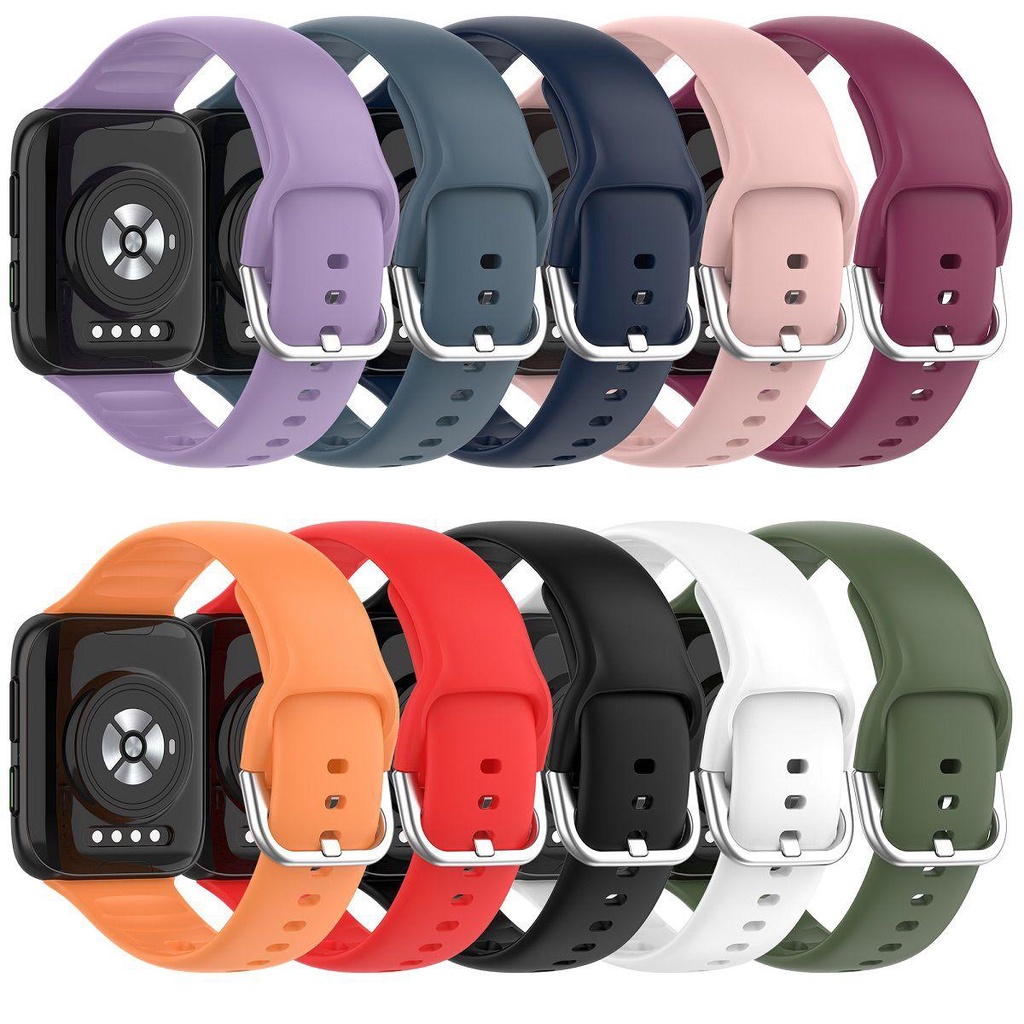 MYRONGVN Dây Đeo Đồng Hồ Thay Thế Bằng Silicone Thời Trang
