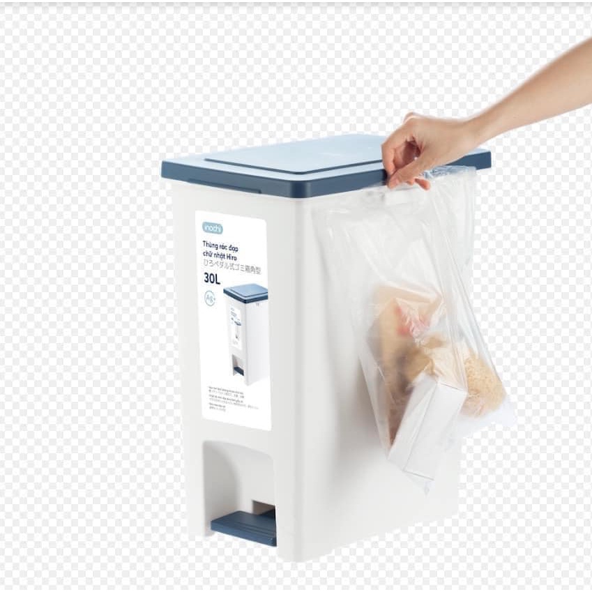Thùng rác INOCHI đạp chữ nhật 10L-15L-20L-30L, đạp tròn 6L-12L,nắp lật 5L-10L-15L- KONNI39 TRIỀU KHÚC