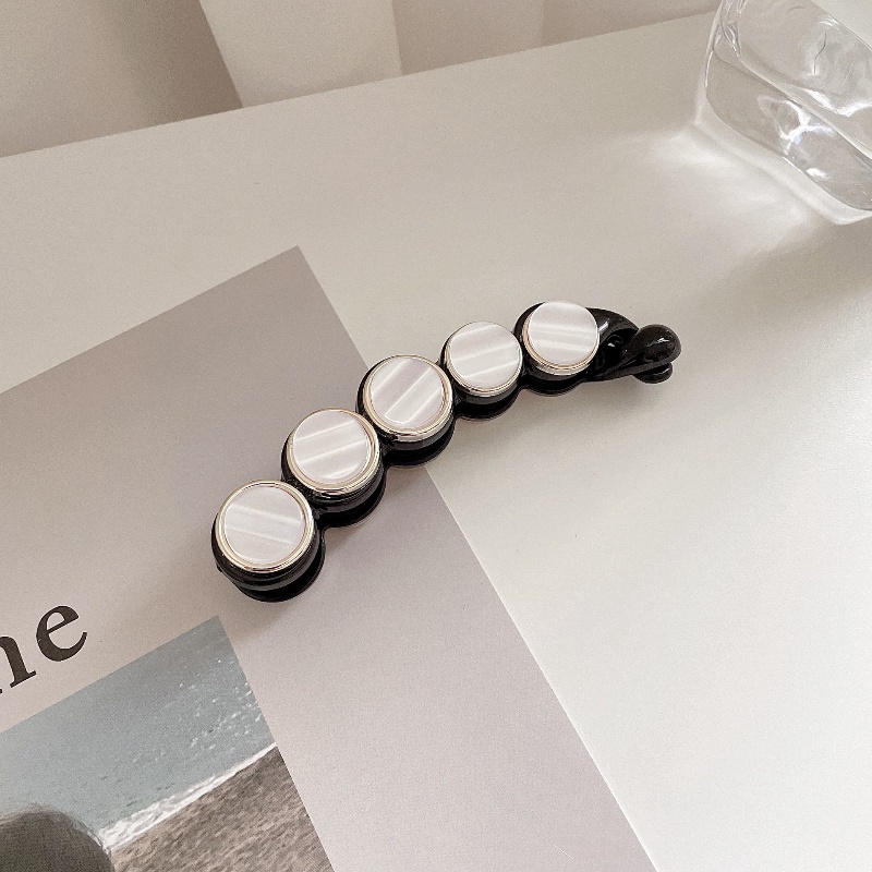 Kẹp tóc đuôi ngựa thiết kế thanh lịch phong cách Hàn Quốc thời trang