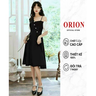 Váy đầm nữ trễ vai dự tiệc dáng tiểu thư tôn dáng, thời trang nữ cho nàng dự tiệc siêu xinh