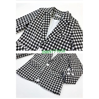 Bộ vest kẻ bé trai