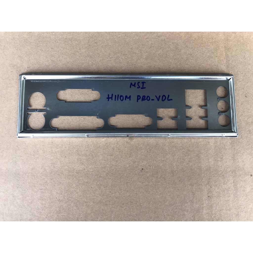 Chặn main MSI H110M PRO-VDL H110M PRO VDL dùng nắp sau thùng máy