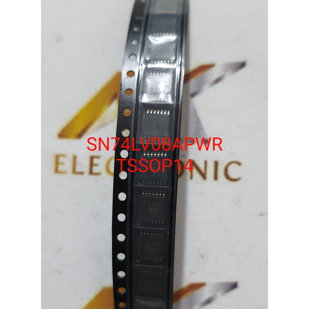 IC Số SN74LV08APWR 74LV08A LV08A TSSOP-14 Chính hãng mới 100%