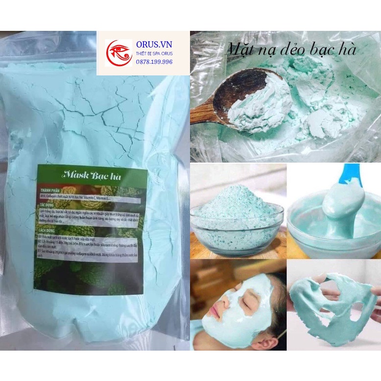 BỘT MẶT NẠ BẠC HÀ (1KG)