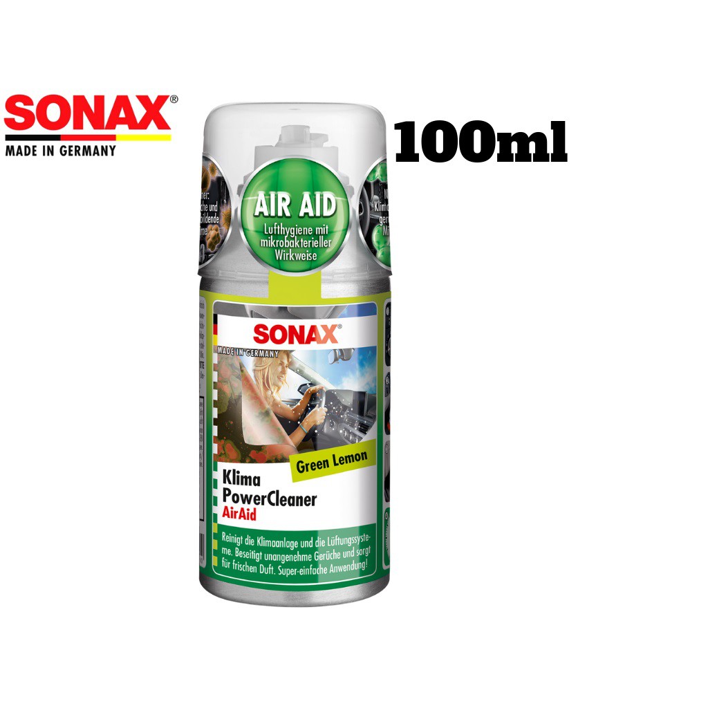 Khử Mùi, Diệt Nấm Mốc Dàn Lạnh Ô Tô Sonax A/C Cleaner 323100 (100ml)