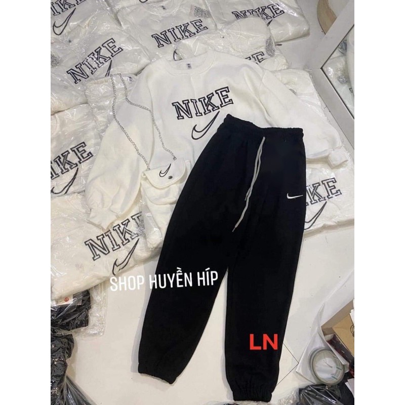 Sét áo chữ tay dài +quần phẩy nhỏ LN12