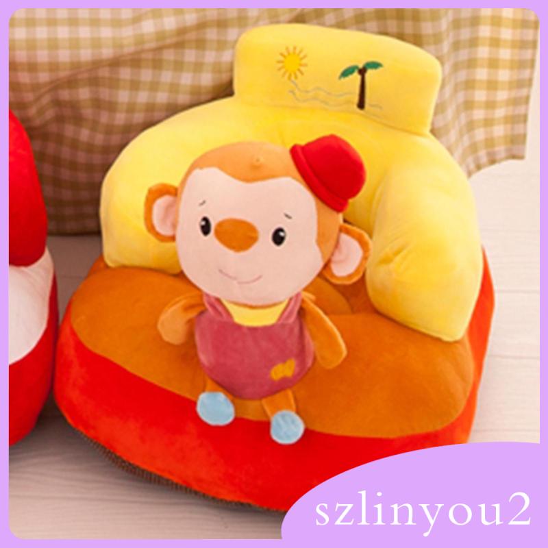 Đồ Chơi Ghế Sofa Hình Động Vật Hoạt Hình Dễ Thương Cho Bé Sơ Sinh Tập Ngồi cover