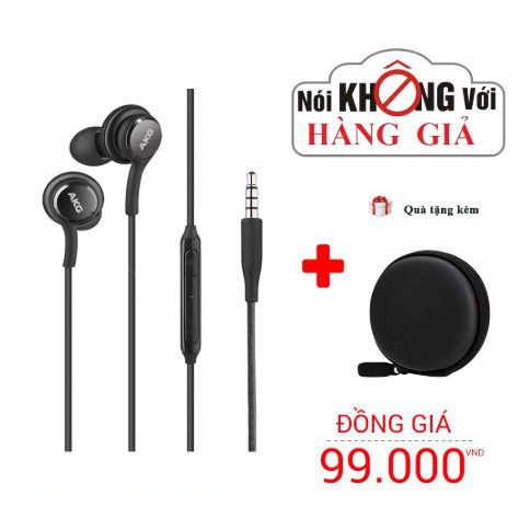 [Tặng Bóp Tai Nghe] Tai nghe AKG Dùng cho điện thoại S8/S8 Plus - Bảo hành 12 tháng | Tai nghe AKG S8 Plus